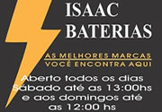 Isaac Baterias - Disk Baterias em Taubaté