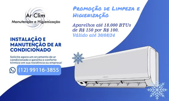 Ar Condicionado em Taubaté