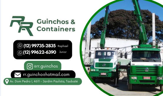 Guindaste e Munck em Taubaté