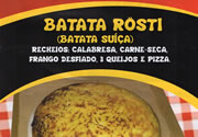 Batata Rosti Suiça em Taubaté