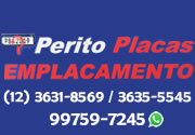 Perito Placas Emplacamento em Taubaté