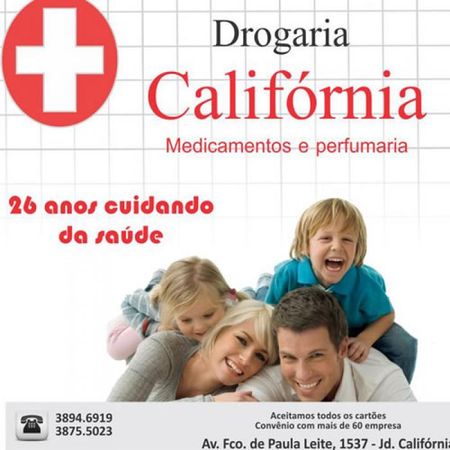 Drogaria Califórnia - Disk Medicamentos e Perfumaria