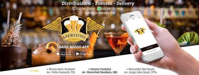 Aperitivo Online  Bebidas & Petiscos